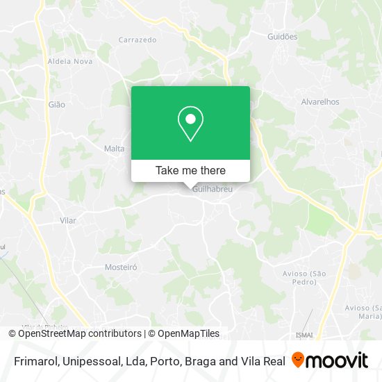 Frimarol, Unipessoal, Lda mapa