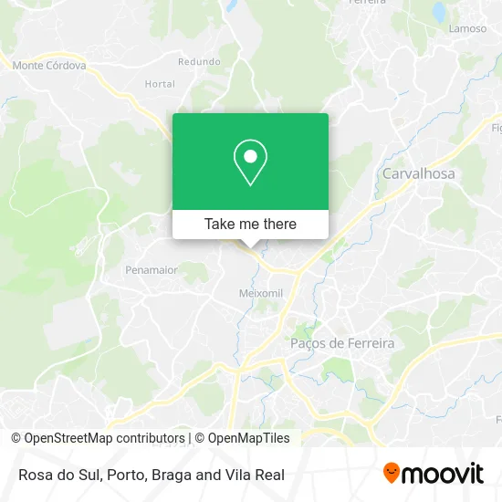 Rosa do Sul map