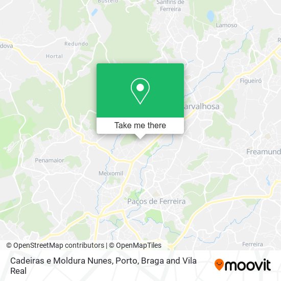 Cadeiras e Moldura Nunes mapa