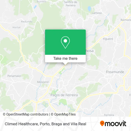 Climed Healthcare map