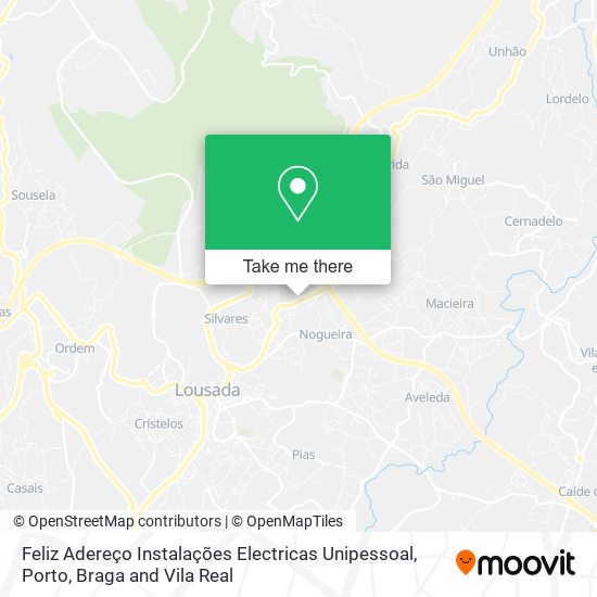 Feliz Adereço Instalações Electricas Unipessoal map