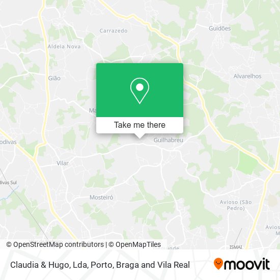 Claudia & Hugo, Lda map