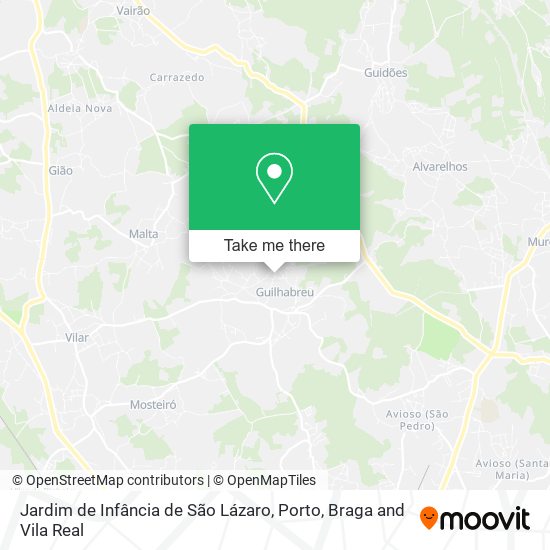 Jardim de Infância de São Lázaro map