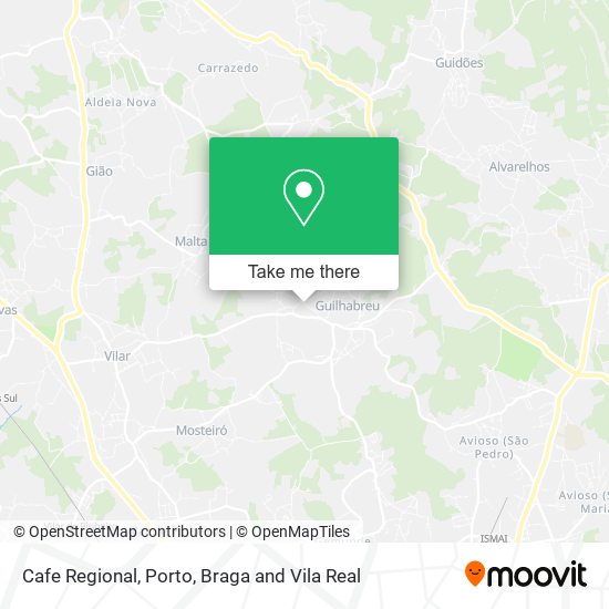 Cafe Regional mapa