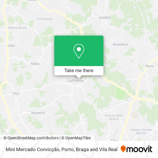Mini Mercado Convicção map