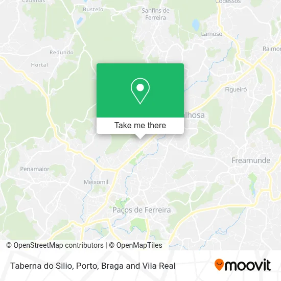 Taberna do Silio map