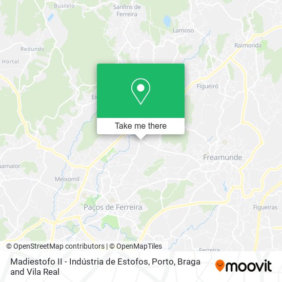 Madiestofo II - Indústria de Estofos map