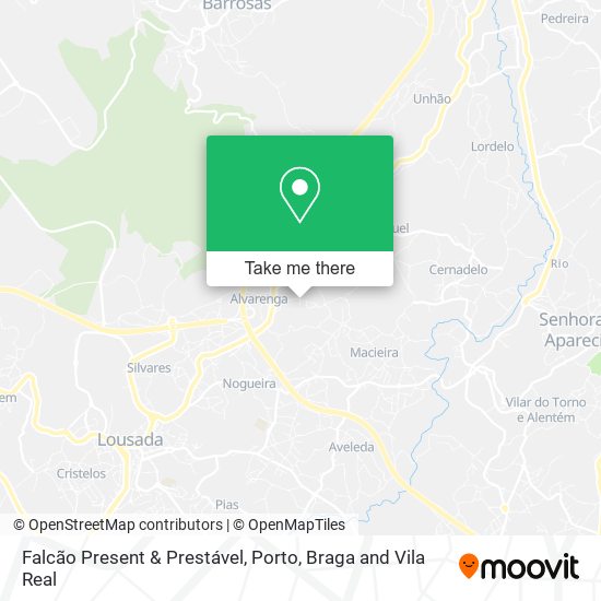 Falcão Present & Prestável map