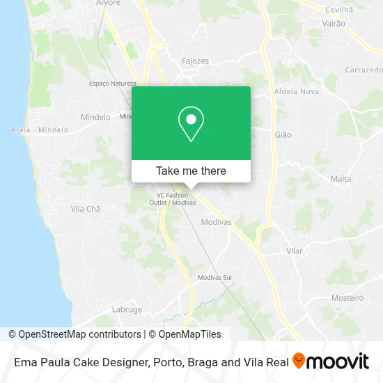 Ema Paula Cake Designer map