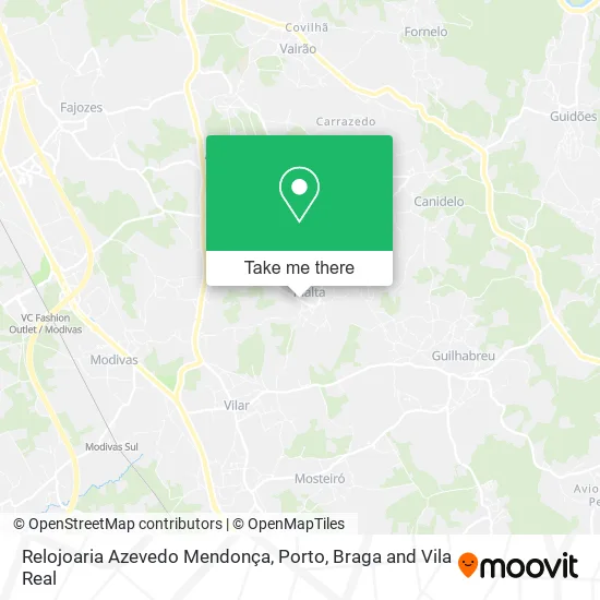 Relojoaria Azevedo Mendonça map
