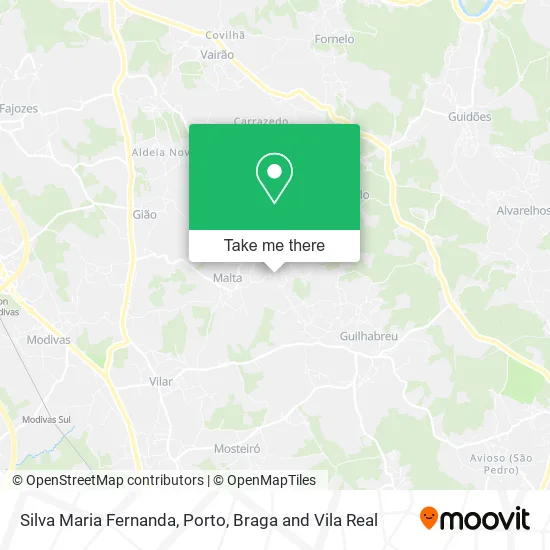 Silva Maria Fernanda map