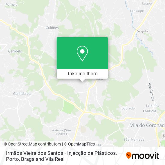 Irmãos Vieira dos Santos - Injecção de Plásticos map