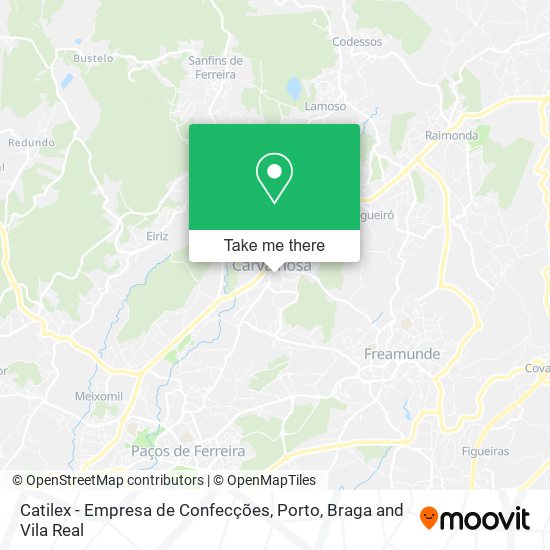 Catilex - Empresa de Confecções mapa