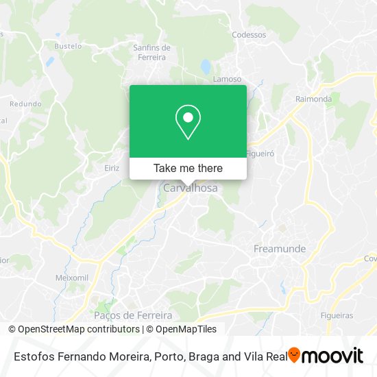 Estofos Fernando Moreira map