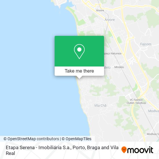 Etapa Serena - Imobiliária S.a. map