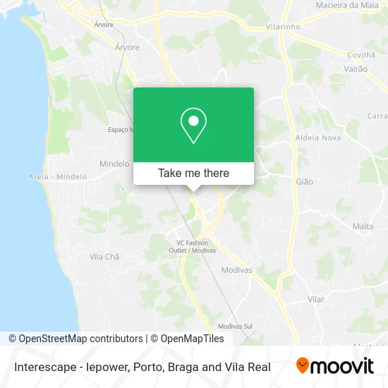 Interescape - Iepower map