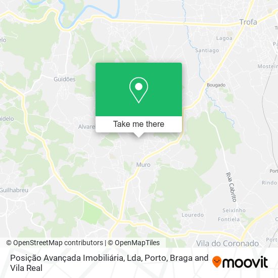 Posição Avançada Imobiliária, Lda map