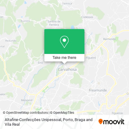 Altafine-Confecções Unipessoal map