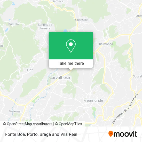 Fonte Boa map