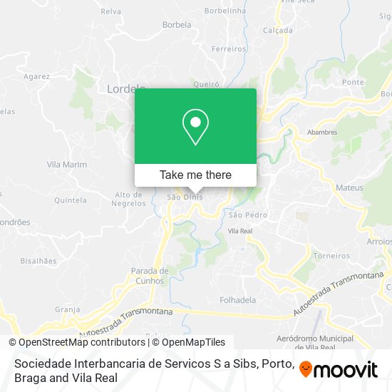 Sociedade Interbancaria de Servicos S a Sibs map