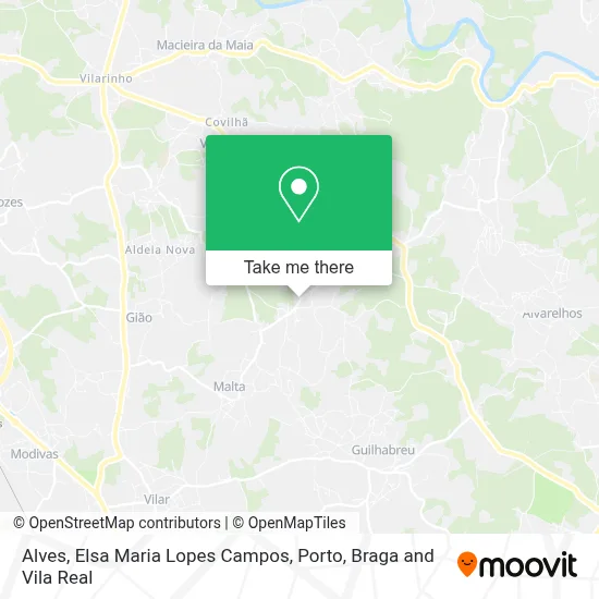 Alves, Elsa Maria Lopes Campos map