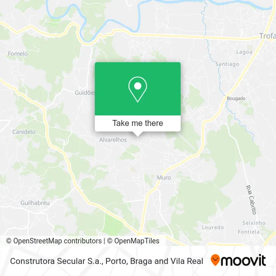 Construtora Secular S.a. map