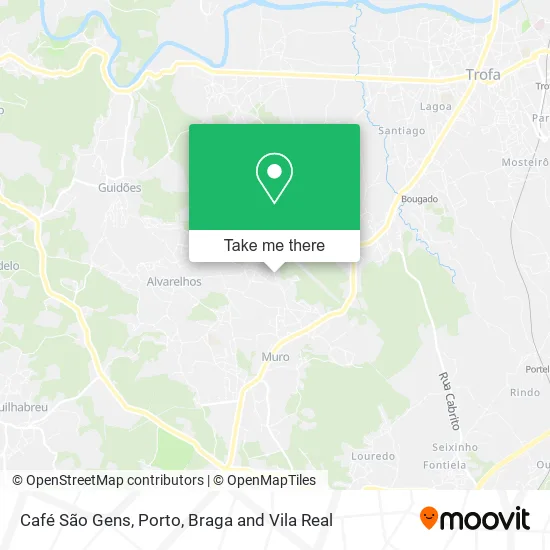 Café São Gens map