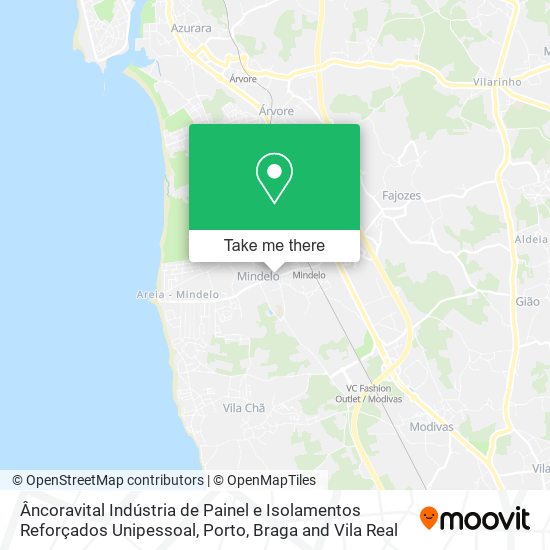 Âncoravital Indústria de Painel e Isolamentos Reforçados Unipessoal map