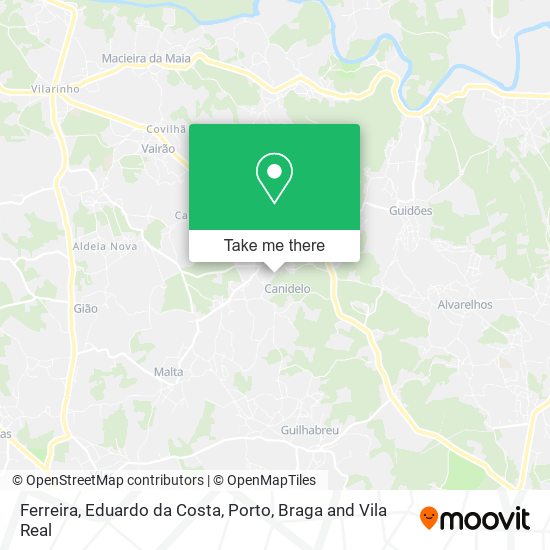 Ferreira, Eduardo da Costa map