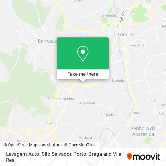 Lavagem-Auto. São Salvador map