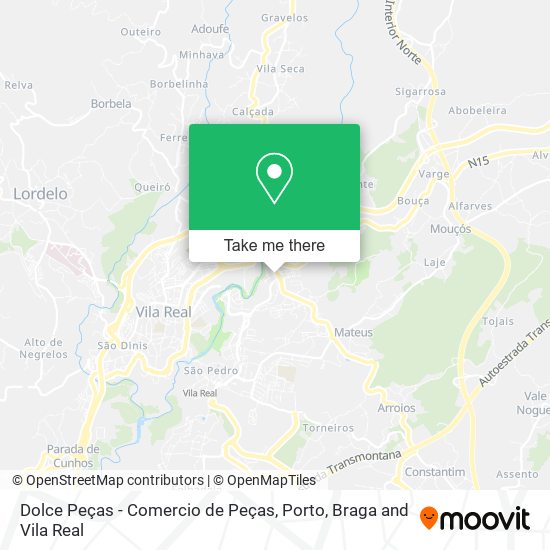 Dolce Peças - Comercio de Peças map