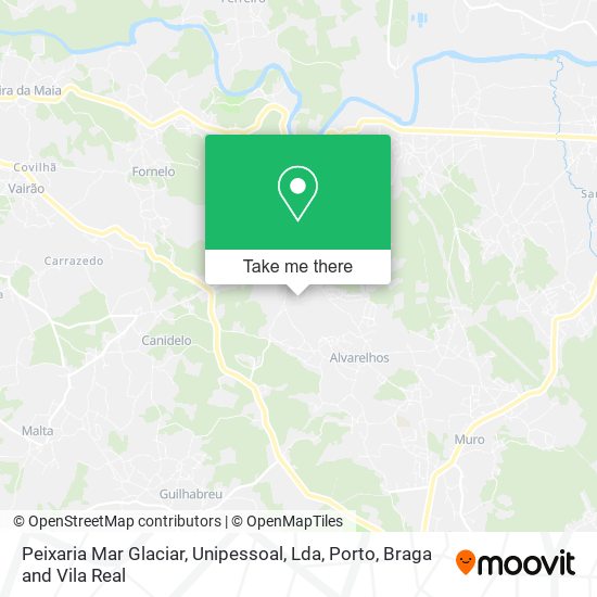Peixaria Mar Glaciar, Unipessoal, Lda map
