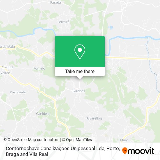 Contornochave Canalizaçoes Unipessoal Lda map