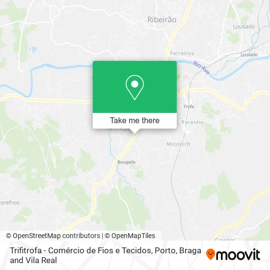 Trifitrofa - Comércio de Fios e Tecidos map
