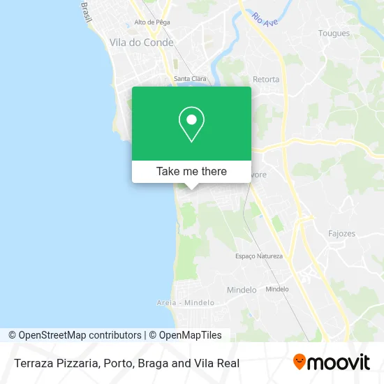 Terraza Pizzaria map
