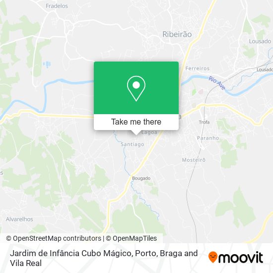 Jardim de Infância Cubo Mágico map
