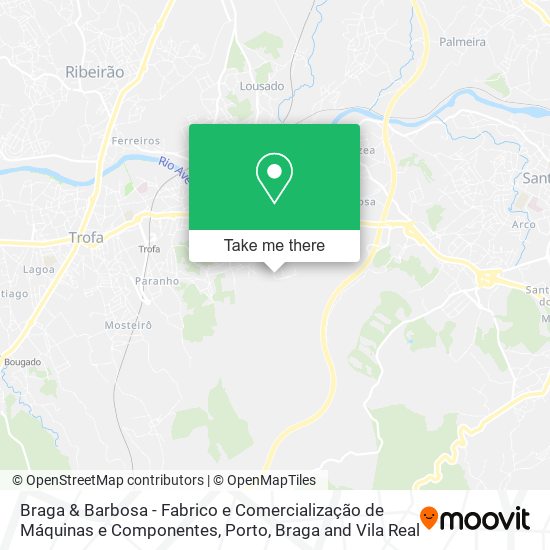 Braga & Barbosa - Fabrico e Comercialização de Máquinas e Componentes map