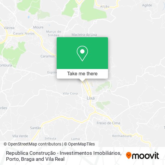 Republica Construção - Investimentos Imobiliários map