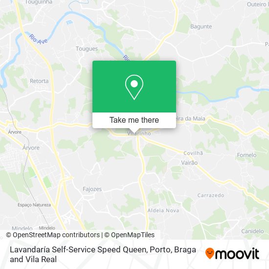 Lavandaría Self-Service Speed Queen map