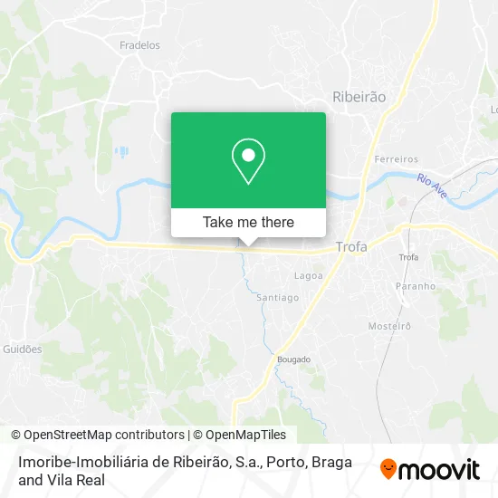 Imoribe-Imobiliária de Ribeirão, S.a. map