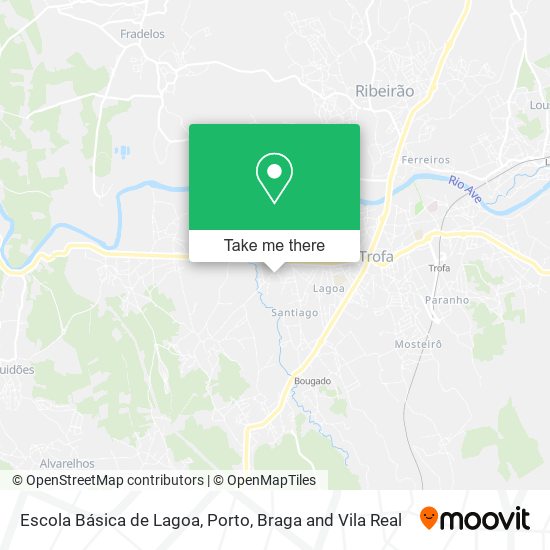 Escola Básica de Lagoa map