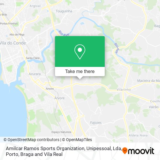 Amilcar Ramos Sports Organization, Unipessoal, Lda map