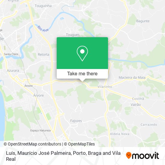 Luís, Maurício José Palmeira map
