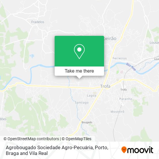 Agrobougado Sociedade Agro-Pecuária map