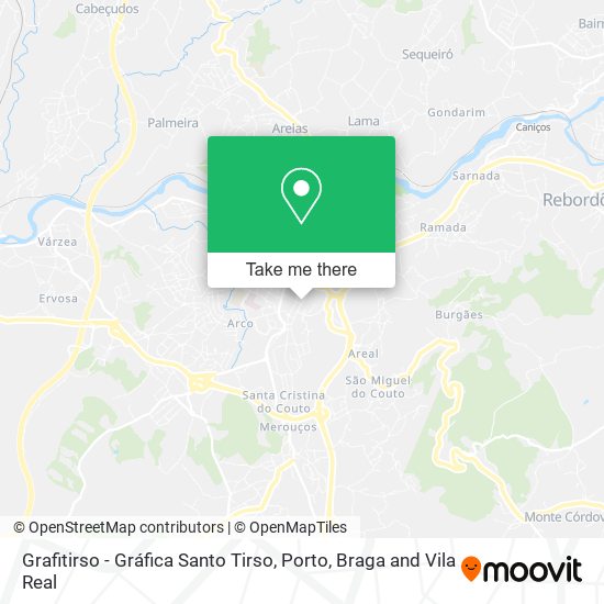 Grafitirso - Gráfica Santo Tirso mapa