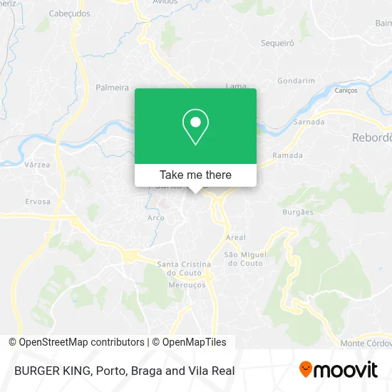 BURGER KING map