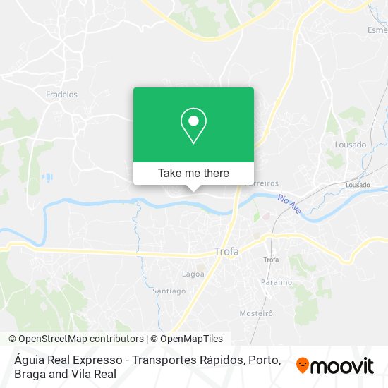 Águia Real Expresso - Transportes Rápidos map