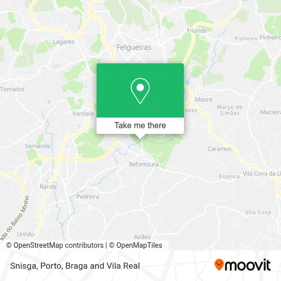 Snisga map
