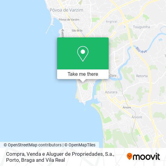 Compra, Venda e Aluguer de Propriedades, S.a. map