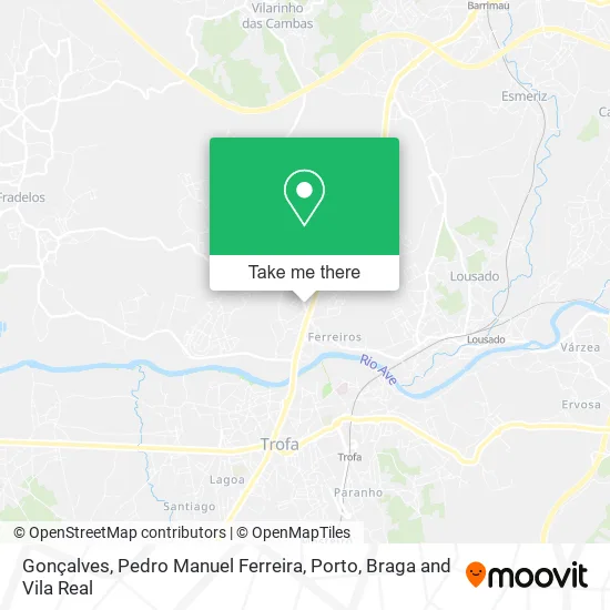Gonçalves, Pedro Manuel Ferreira map